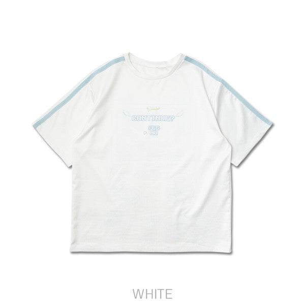 T-shirt "Harajuku Style" "Yami Kawaii" GAME OVER ACDC RAG