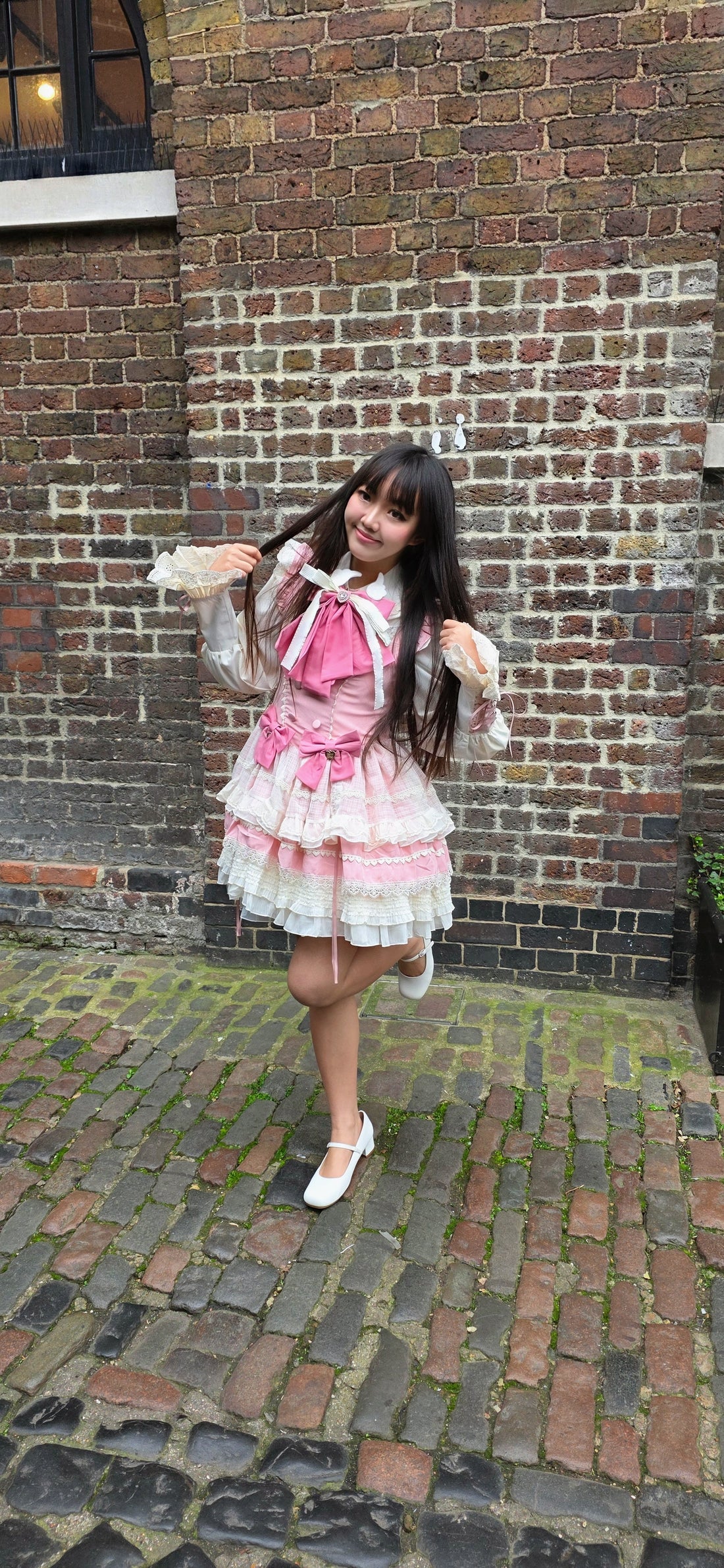 Lolita Dress & Blouse Set Sakura in Bloom