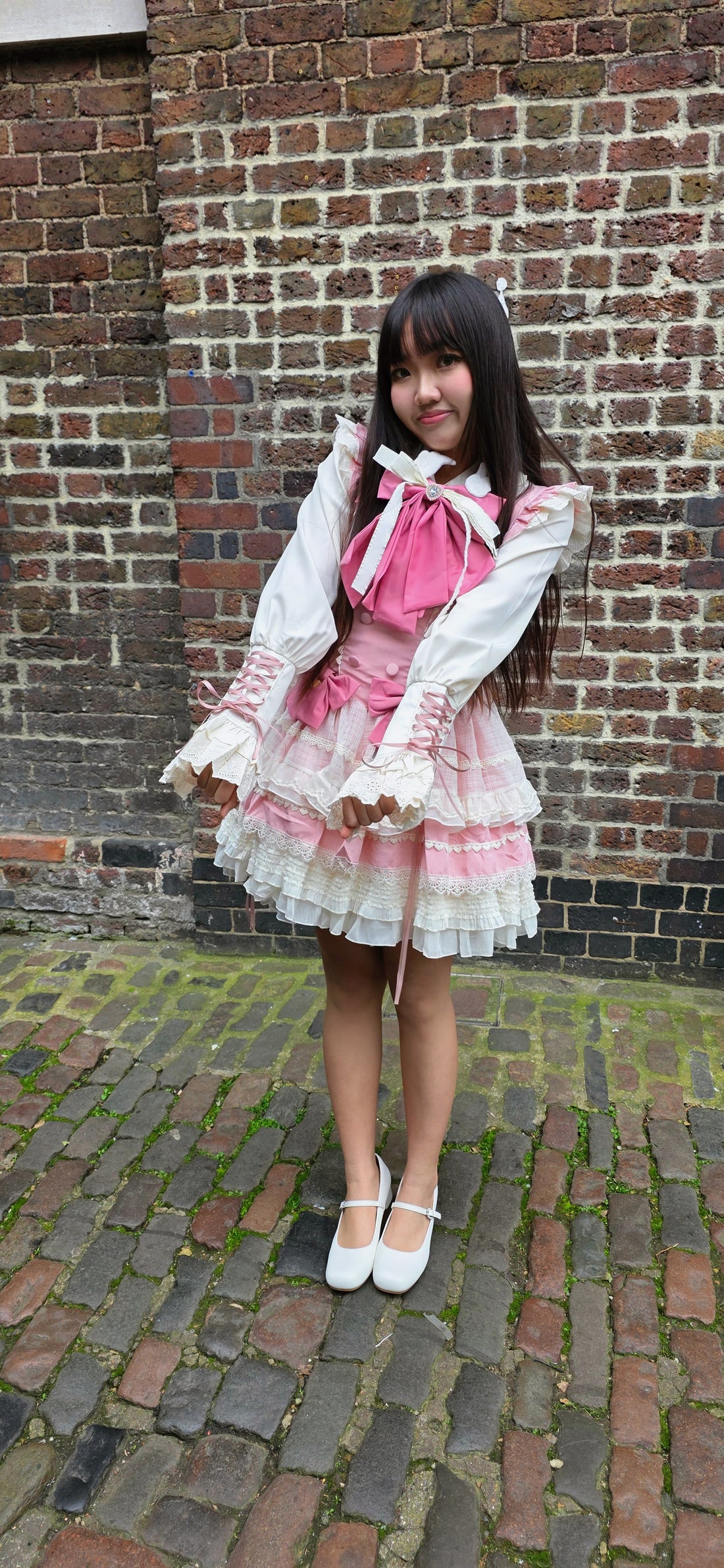 Lolita Dress & Blouse Set Sakura in Bloom