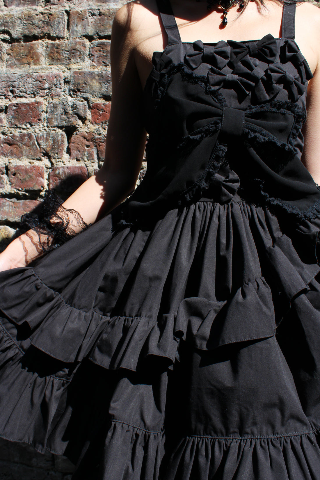 Crush Lolita Dress with Head Dress by Morpho Japan