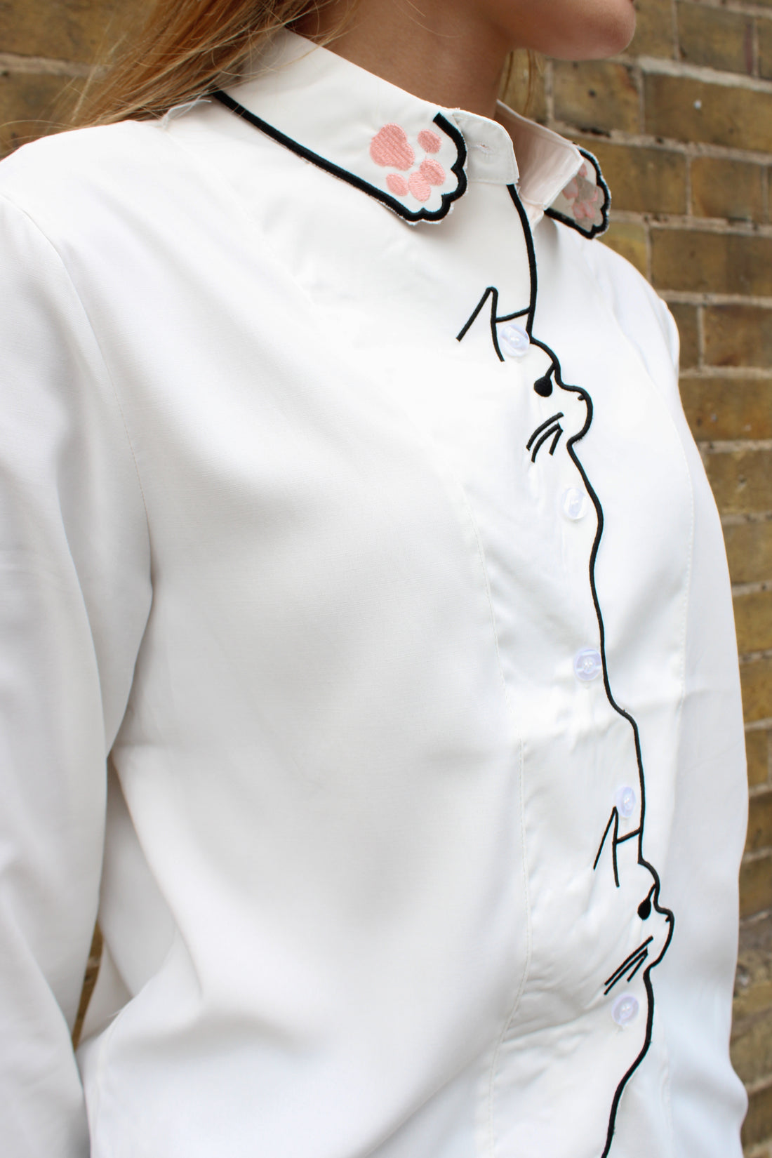Meaow Lines Blouse 🐾