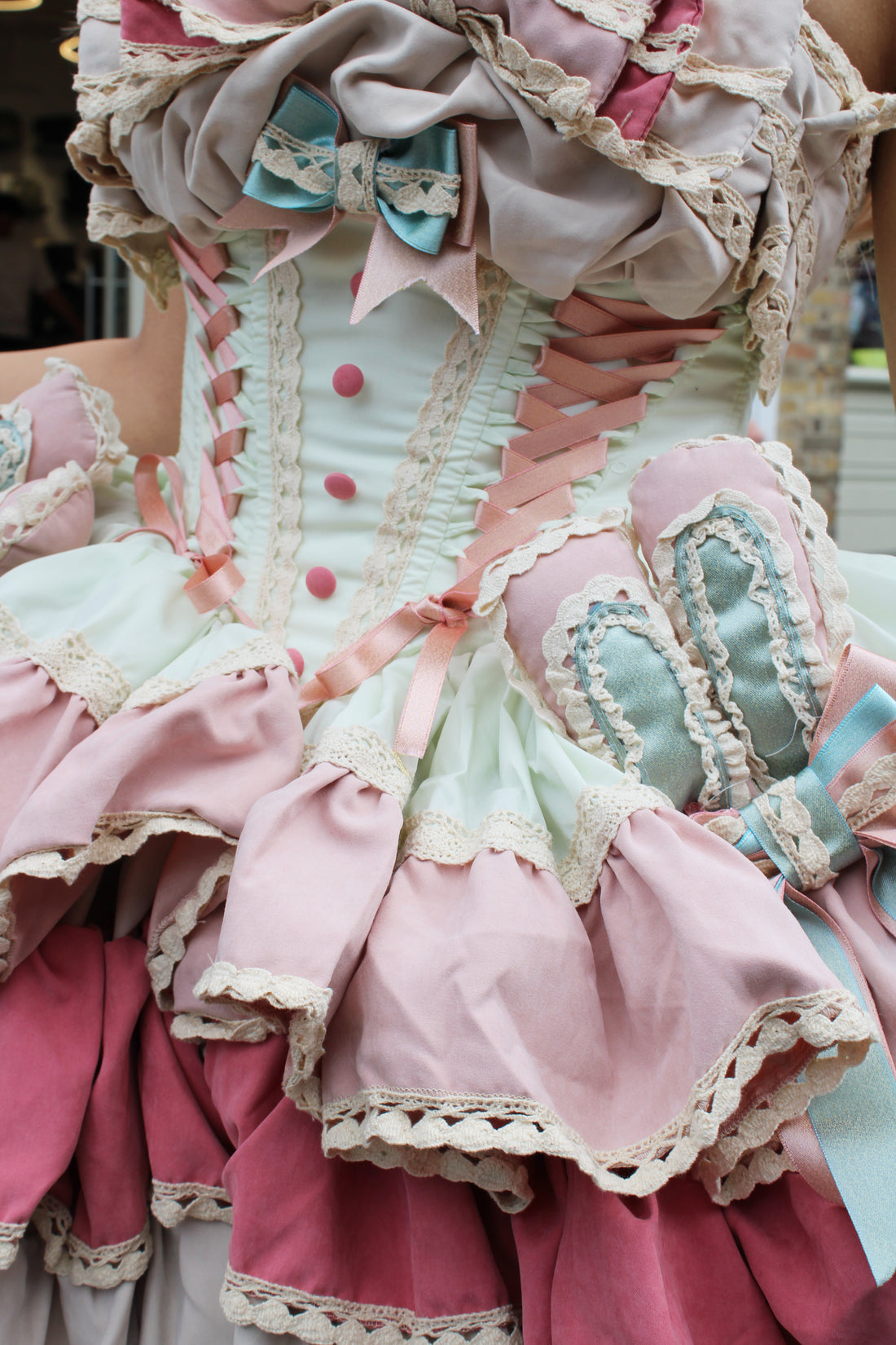 Lolita Dress Bustier with Petticoat