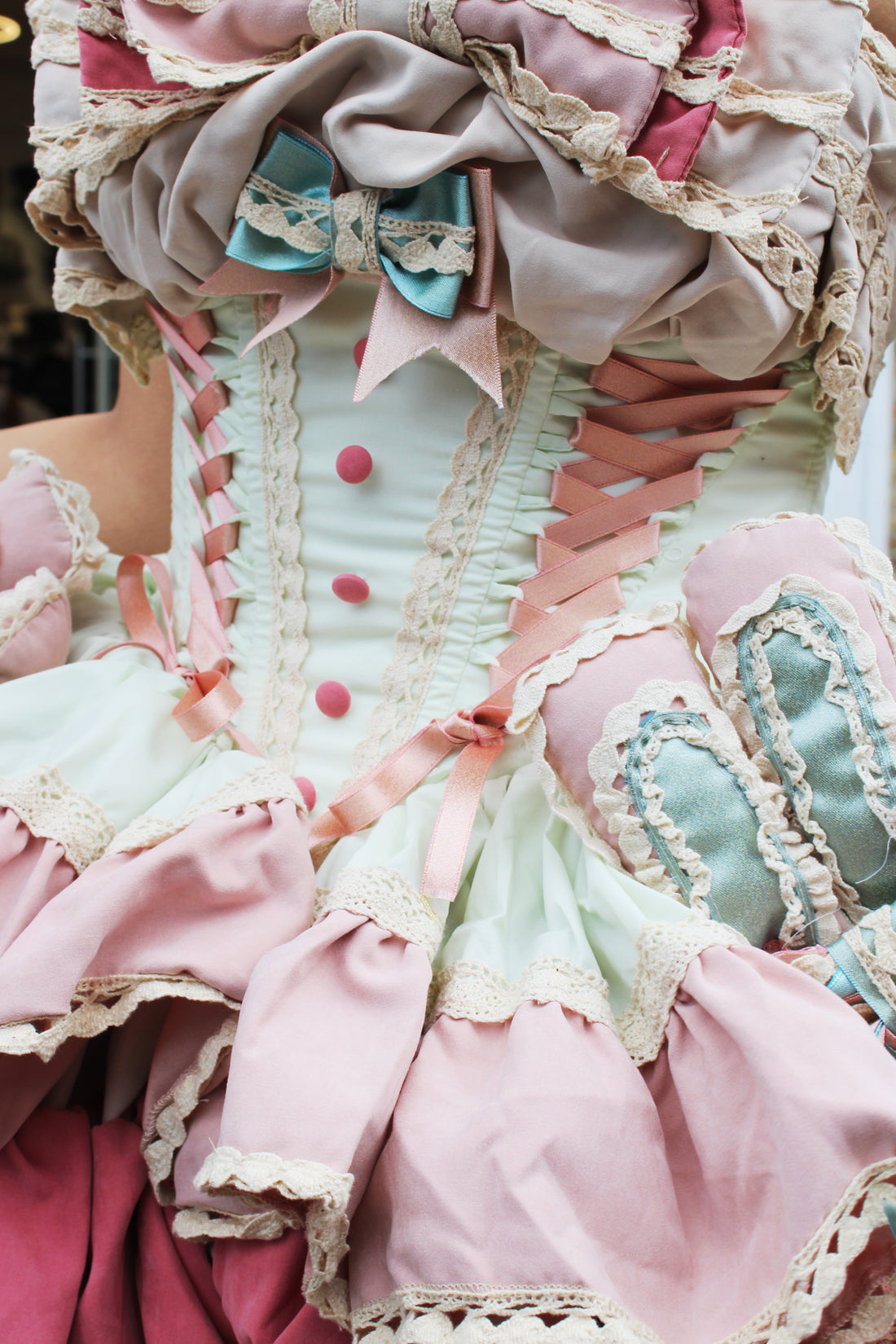 Lolita Dress Bustier with Petticoat