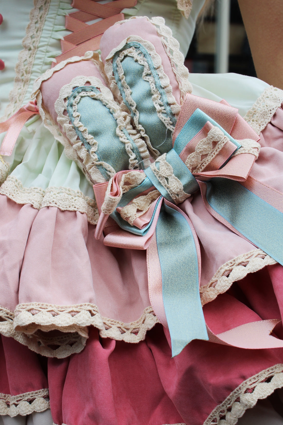 Lolita Dress Bustier with Petticoat