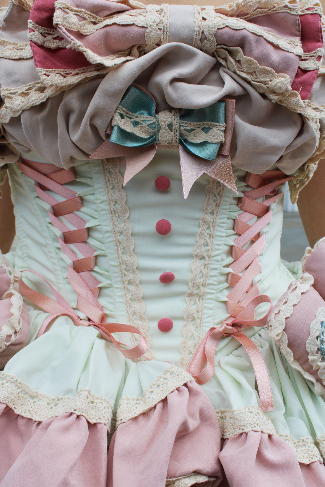Lolita Dress Bustier with Petticoat