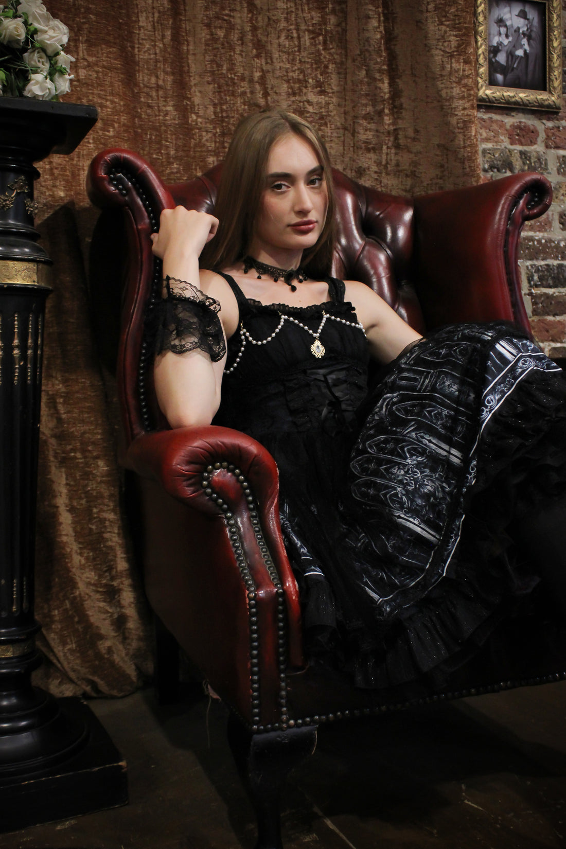 Gothic Lolita Dress Cathedral with Matching Bolero