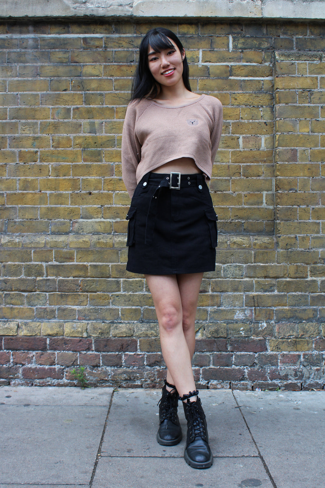 Bear With Me Knit Crop Top