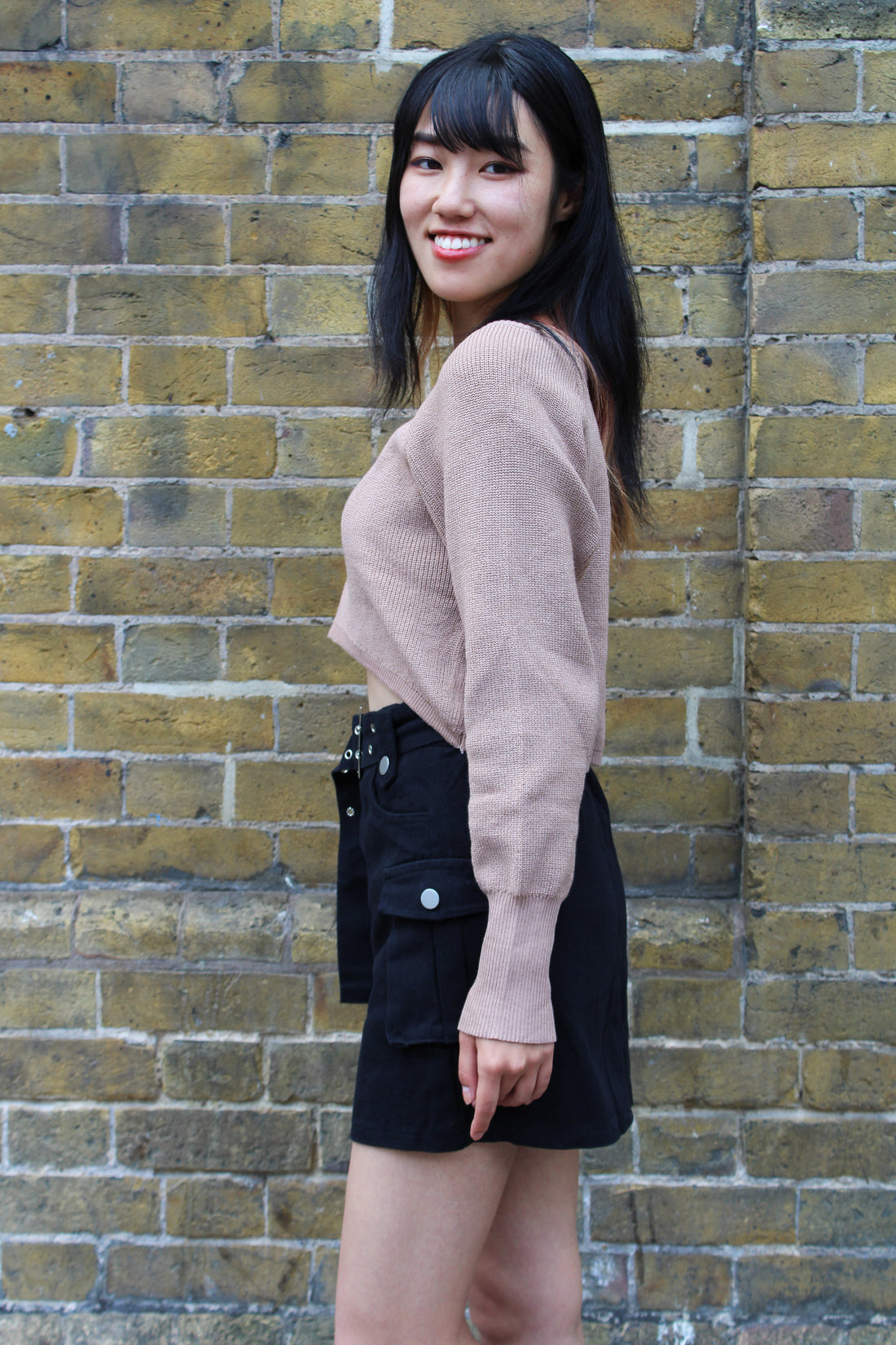 Bear With Me Knit Crop Top