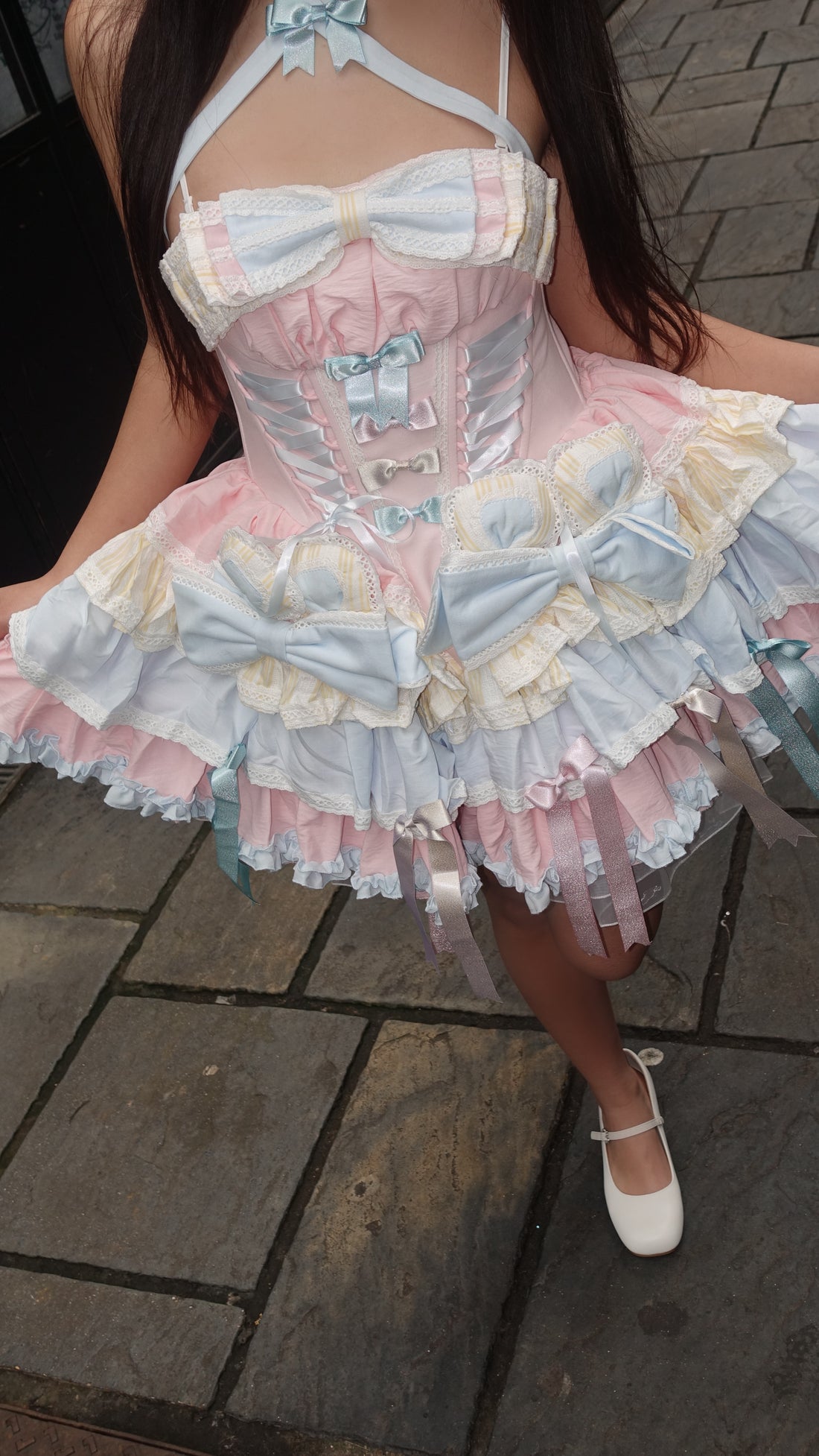 Lolita Dress Dream Bows & Petticoat