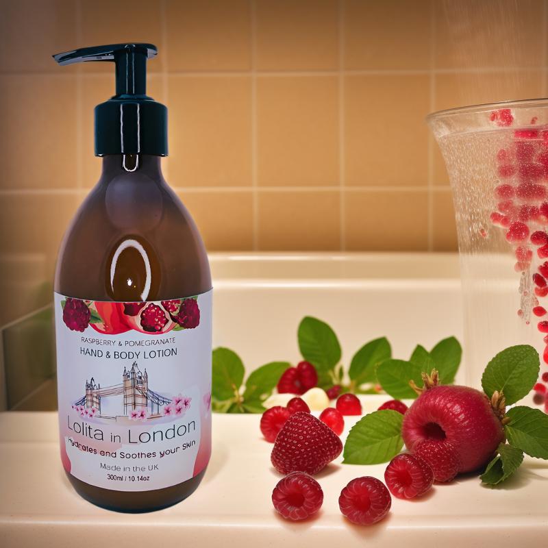 Skin Doctor Hand Cream Raspberry Raspberry & Pomegranate Hand & Body Lotion