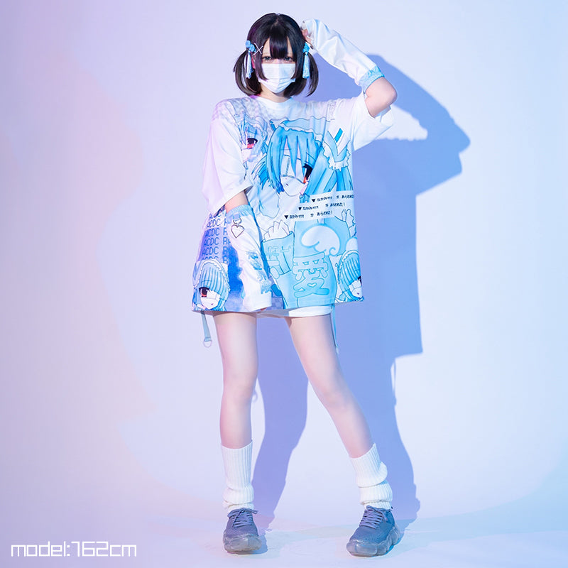 Renai Rei-chan T-Shirt ACDC RAG