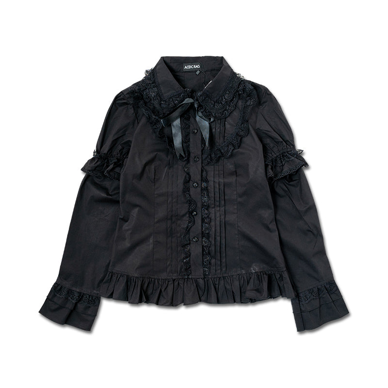 2WAY Lolita Blouse Black ACDC RAG