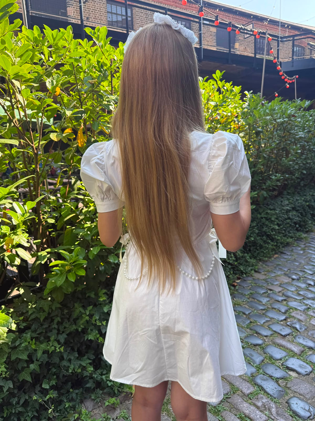 White Rose Summer Dress by Momo