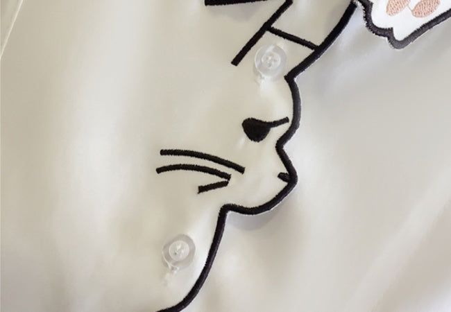 Meaow Lines Blouse 🐾