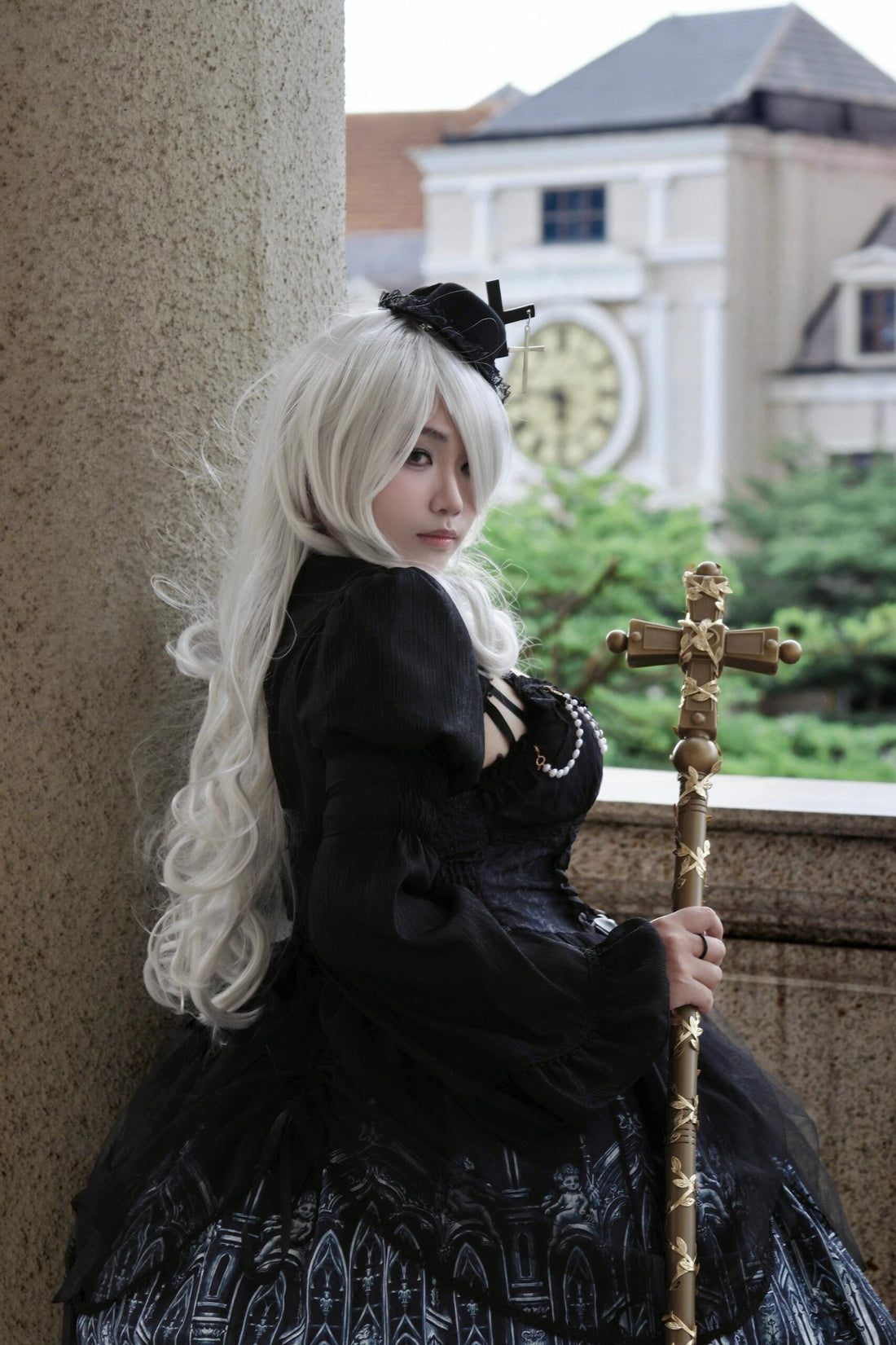 Gothic Lolita Dress Cathedral with Matching Bolero