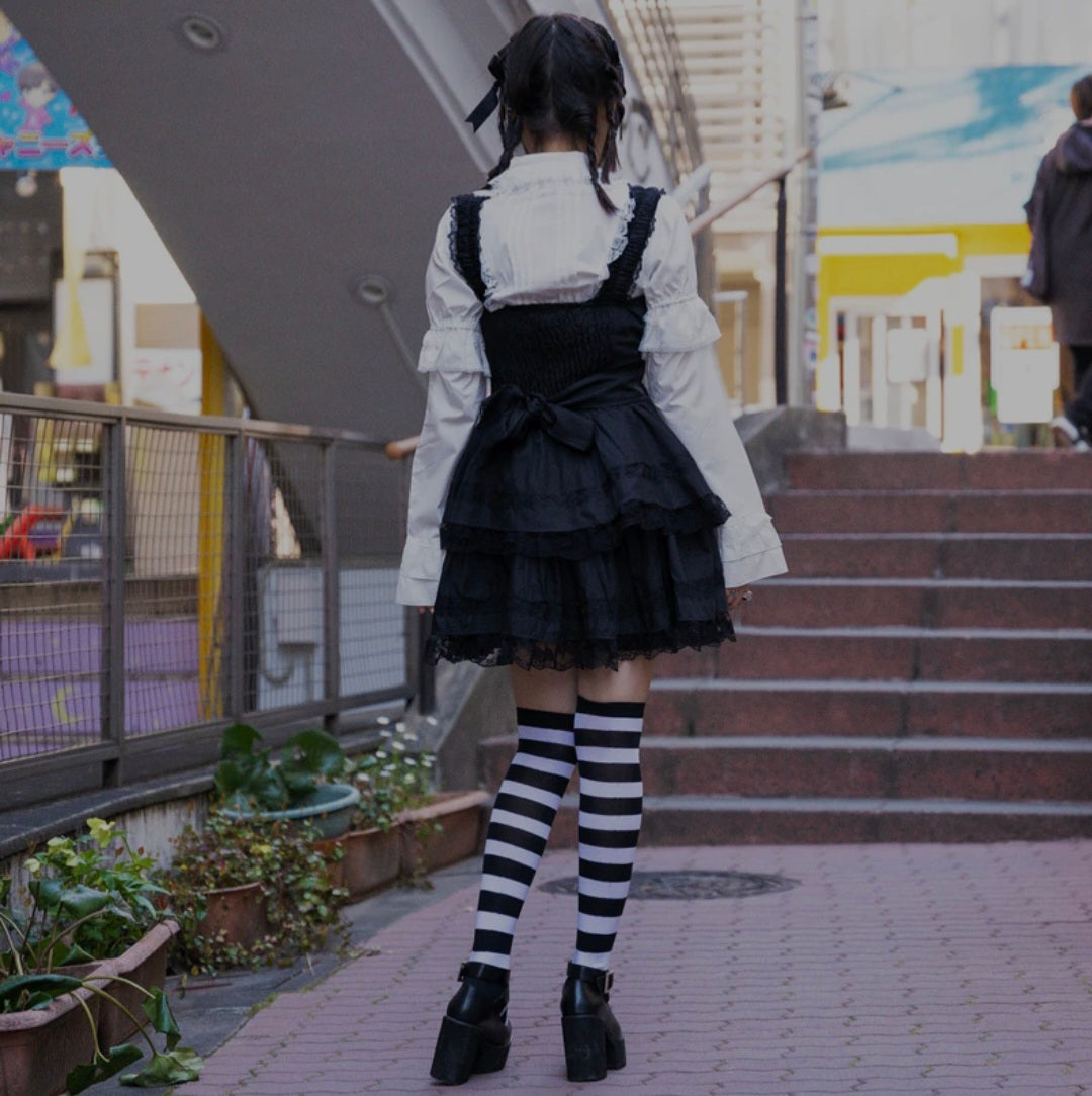 Ribbon Gothic Dress by ACDC RAG