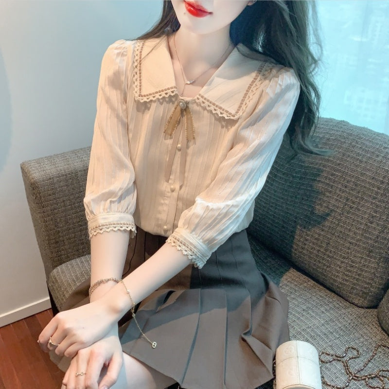 Pearl Whisper Blouse