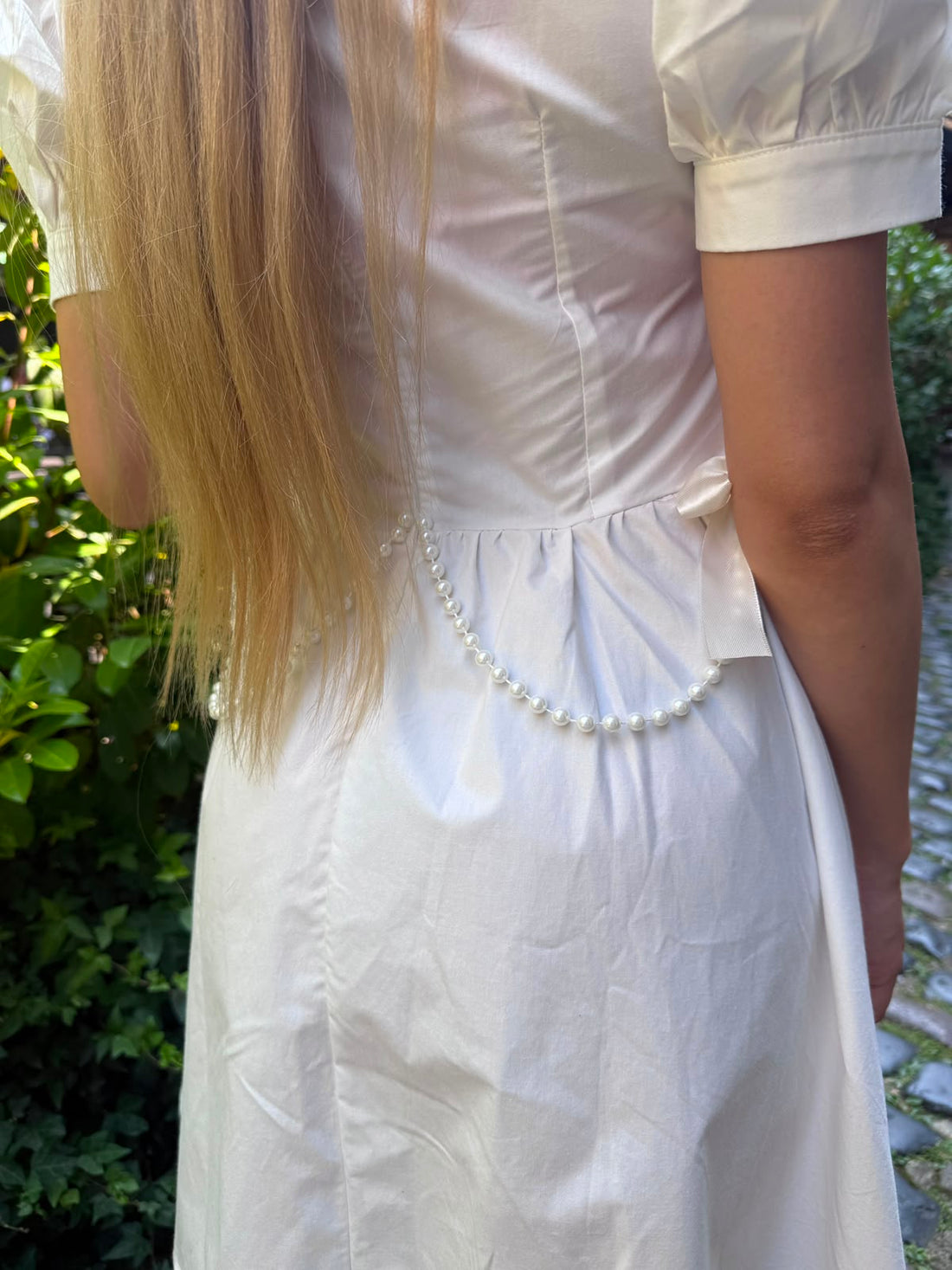 White Rose Summer Dress by Momo