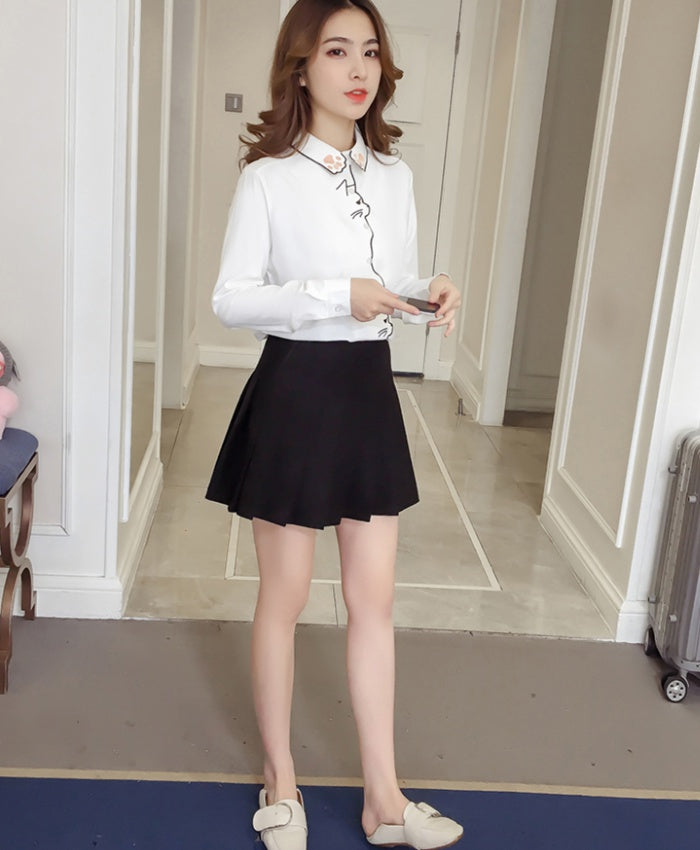 Meaow Lines Blouse 🐾