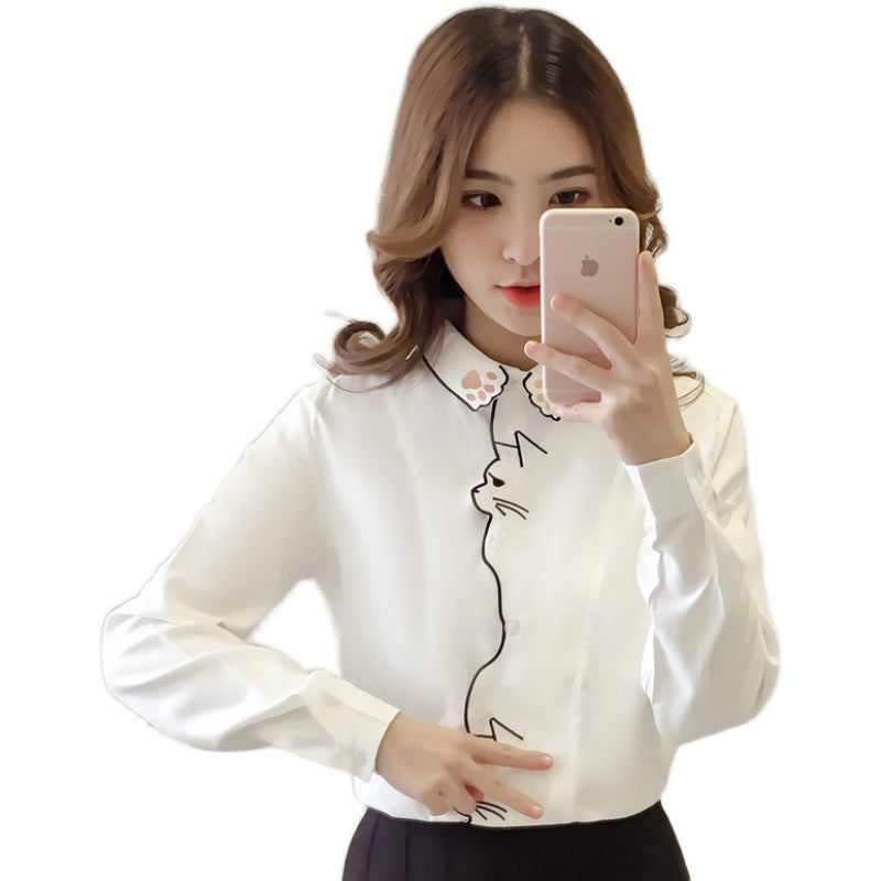 Meaow Lines Blouse 🐾