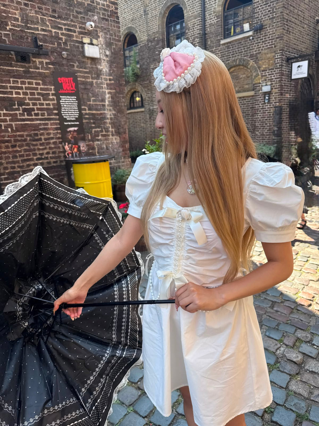 White Rose Summer Dress by Momo
