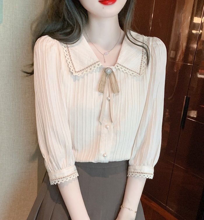Pearl Whisper Blouse