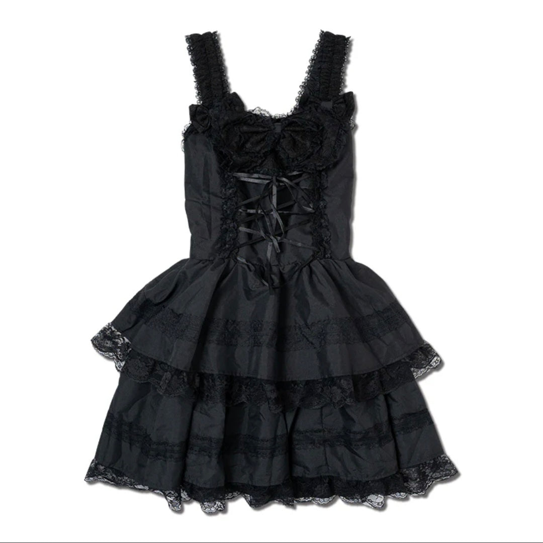 Ribbon Gothic Dress by ACDC RAG